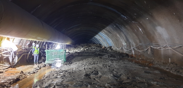 터널공사 붕괴사고 사진 (제공:국토안전관리원)